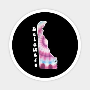 Delaware Tie Dye Magnet